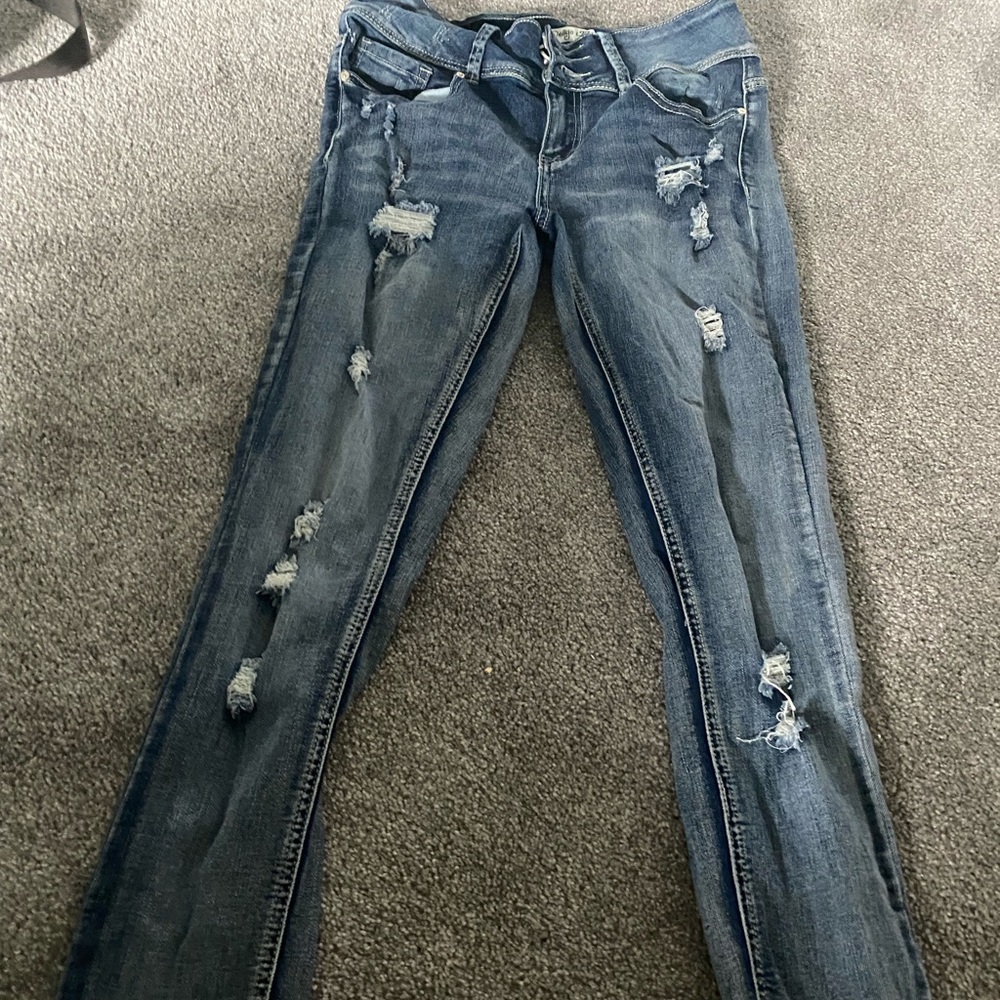 indigo rein ripped skinny jeans